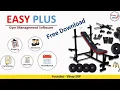 Easy Plus Gym Management ERP Software Free Download for Enquiry Admission Fees etc vinayerp