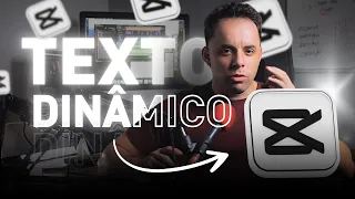 Como Colocar TEXTO NO FUNDO DO VÍDEO com CapCut PC | Atualizado 2025