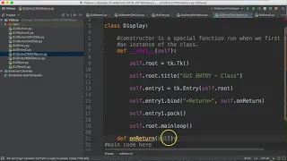 Python 3 TKINTER - GUI ENTRY CLASS BIND KEY