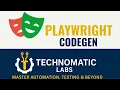 Playwright Codegen Tutorial 2025 Generate Test Scripts with Playwright