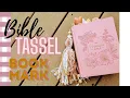 Make a Bible tassel bookmark