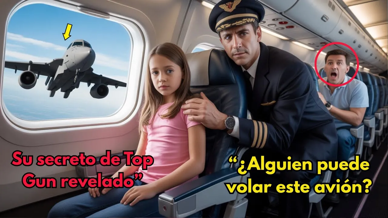 Tiene solo 14 años — pero la desesperada pregunta del capitán reveló su pasado en Top Gun.