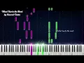 What Hurts the Most by Rascal Flatts piano cover + sheet music