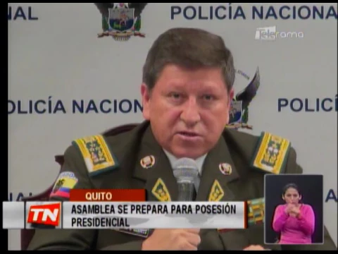 Asamblea se prepara para posesión presidencial