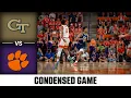 Georgia Tech vs Clemson Condensed Game 2025-26 ACC Men s Basketball