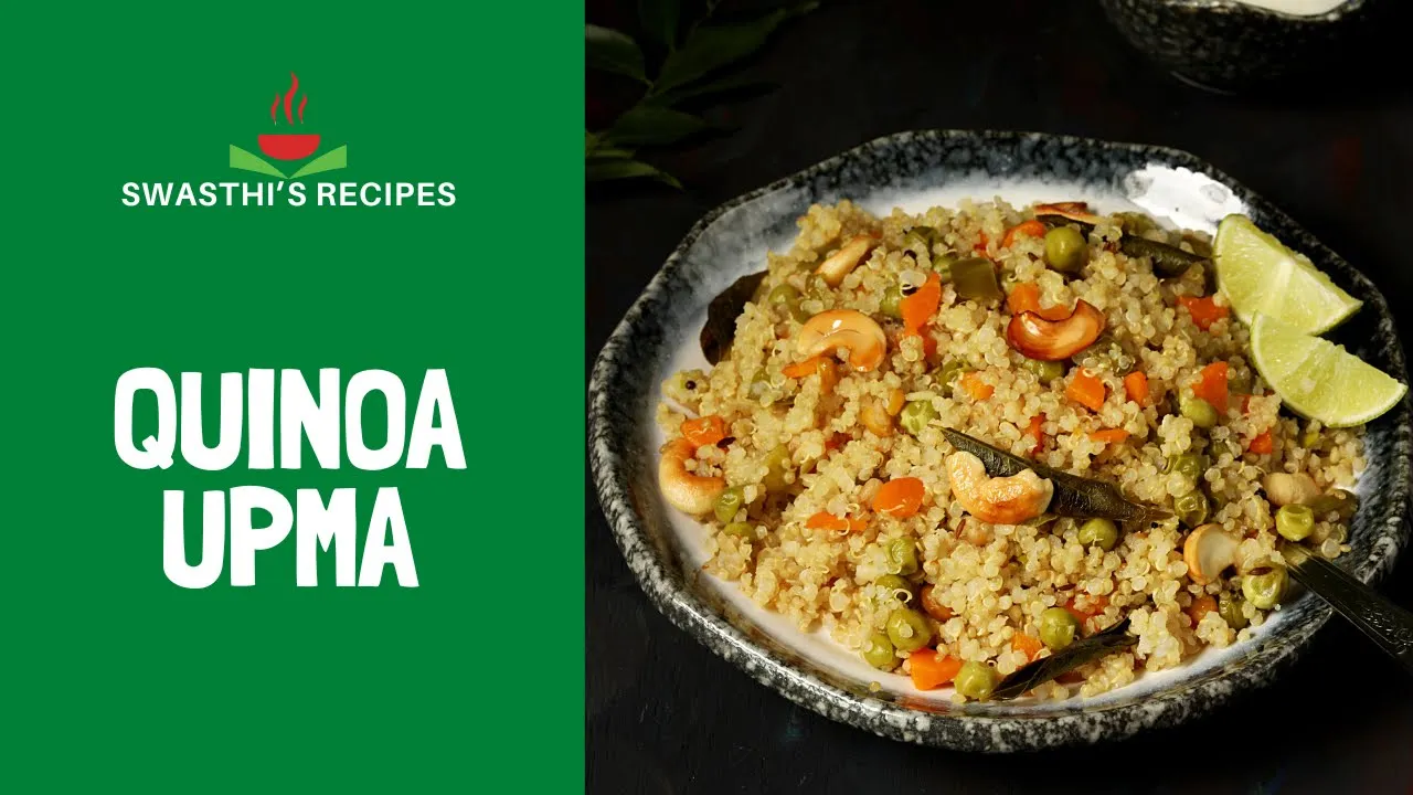 Quinoa Upma in Instant Pot
