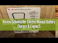 Review Schumacher Electric Manual Battery Charger Engine Starter - 200A Heavy-Duty Auto Bat
