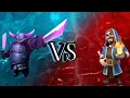Wizard Vs PEKKA | 1v1 | Clash Royale