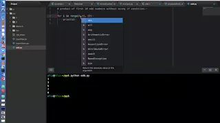 Python Programs Odd numbers program without if condition