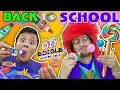 DIY EDIBLE SCHOOL SUPPLIES Teacher vs Supplies FUNnel Vision Back to School Skit