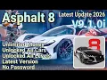 Asphalt 8 Mod Apk v9 1 0i - Unlimited Money Unlocked ALL New Update 2026