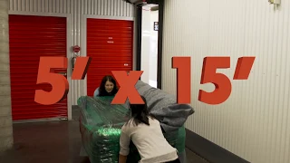 5x15 Storage Unit Size Guide What Fits in a Storage Unit