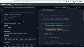Hackerrank Counting Sort 2