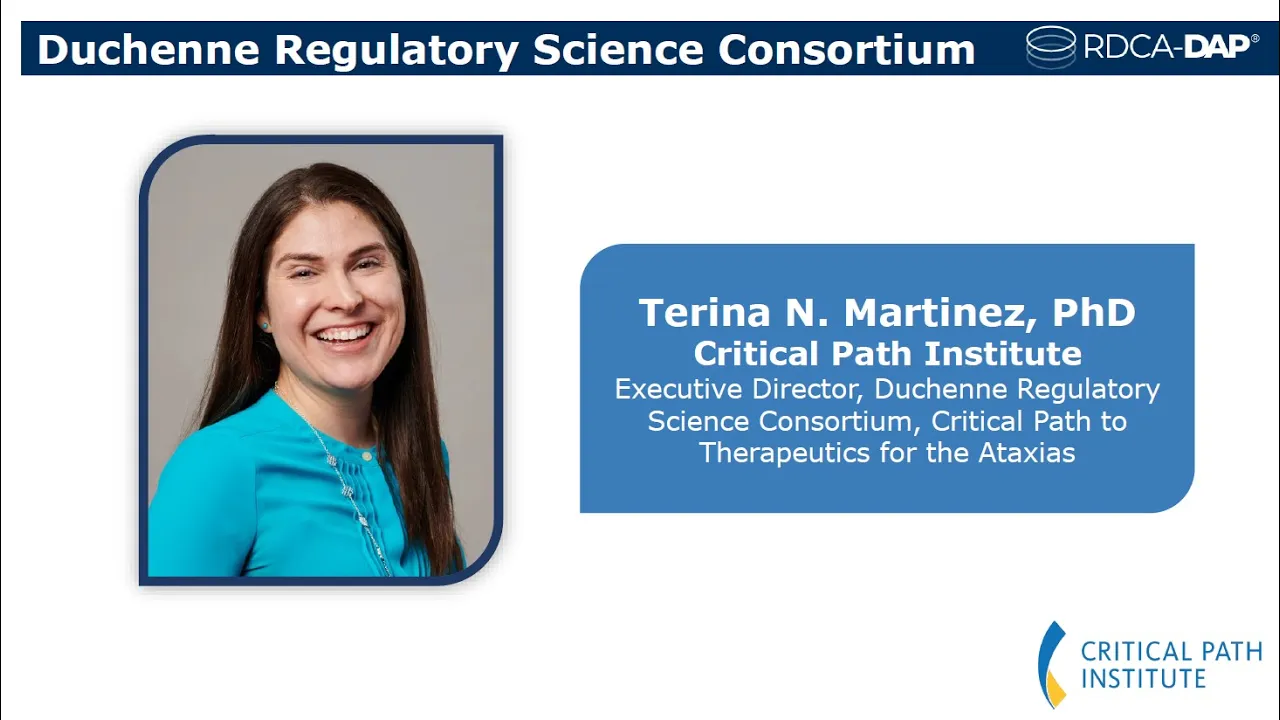 2022 RDCA-DAP Workshop: Case Study 3, Duchenne Regulatory Science Consortia (D-RSC)