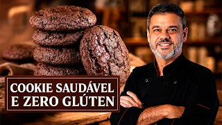 Como Fazer COOKIE SAUDÁVEL E ZERO GLÚTEN