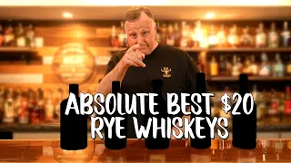 THESE are the BEST 20 Rye Whiskeys - MUST TRIES