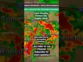 flooding Multiple flood warnings are in effect How much more rain will fall