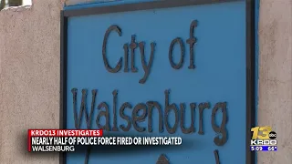 Nearly half of the Walsenburg Police Department was investigated or fired from previous job