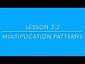 5th Grade Lesson 3-2 Multiplication Patterns