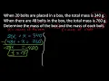 Math 10C Solving Systems of Equations with Word Problems 1