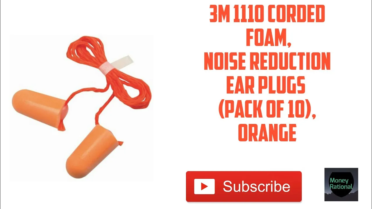 3M Corded Earplugs Vs Earphone | Which Is Best For Noise Reduction | For Sleep Meditation Study