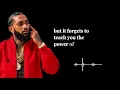 MASTER LESS, ACHIEVE MORE | Nipsey Hussle Motivation 🔥 Focus, Discipline & Legacy