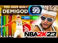 The BEST POINT GUARD BUILD on NBA 2K23 - BEST ISO BUILD ON 2K23