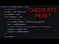 Chocolate Feast HackerRank JavaScript