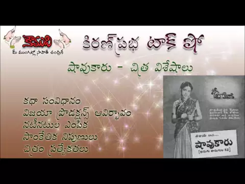 Thumbnail for KiranPrabha Talk Show on the movie Shaavukaru