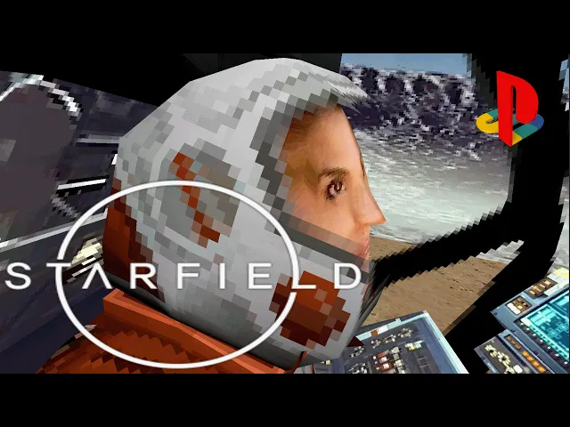 Starfield PS1 Demake