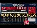 How to Edit Players in College Football 25 Dynasty mode
