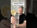 Download Lagu Lemon water and my blood sugar. #glucose #bloodsugar #insulinresistant1 #lemonwater