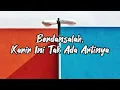 Download Lagu Berdansalah, Karir Ini Tak Ada Artinya - Hindia | Lirik