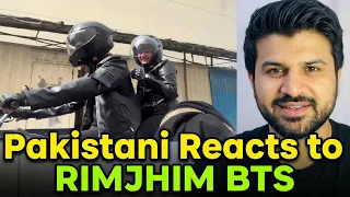 Pakistani Reacts to RIMJHIM BTS | Yashika Sharma and himanshu Awasthi | vlog