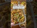 Meal prep cashew chicken stir fry
