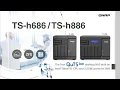 Qnap TS-h686-D1602-32G-C youtube video
