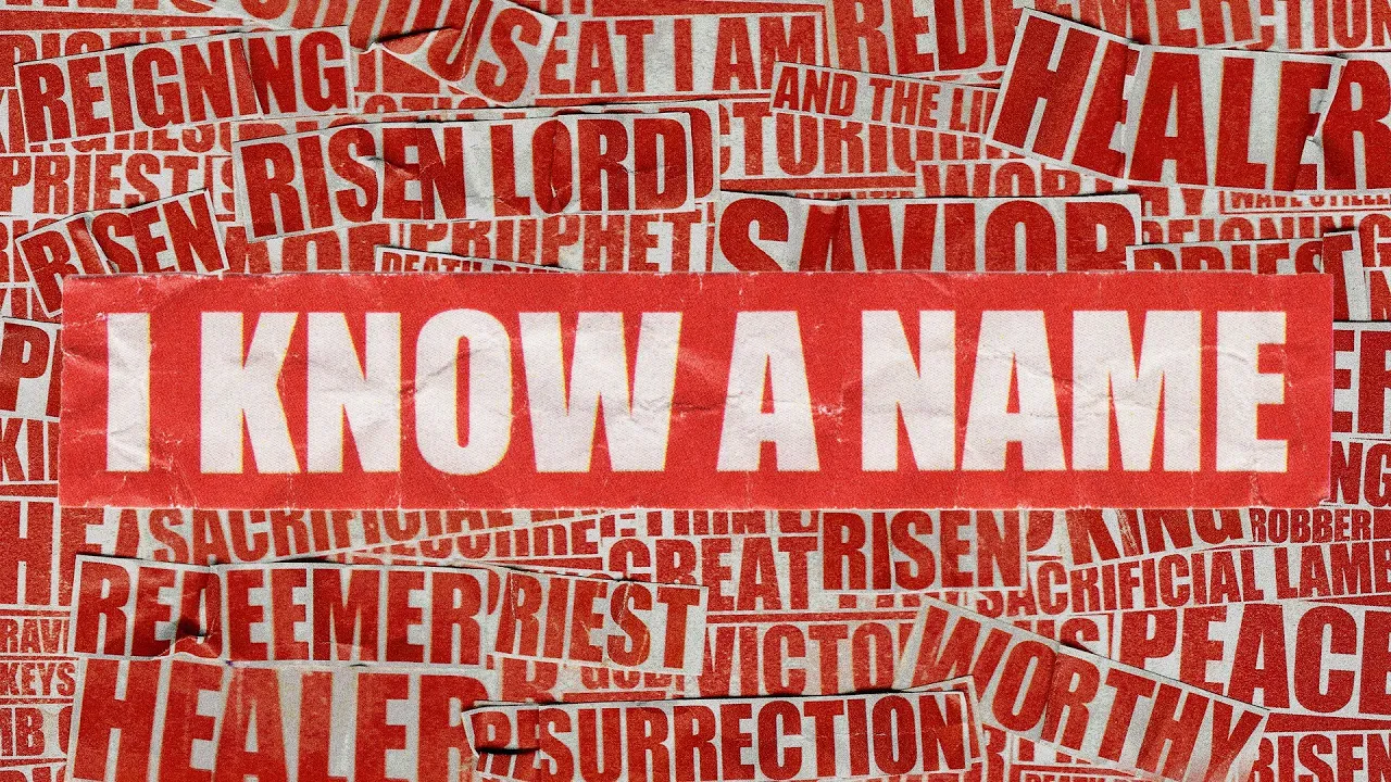 I Know A Name | Official Lyric Video | Elevation Worship & Brandon Lake