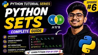 Python Sets Explained in Hindi Complete Guide Episode