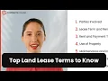 Land Lease Agreement Explained Top Terms You NEED to Know