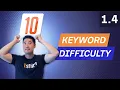 Keyword Research Pt 3 Understanding Ranking Difficulty - 1 4 SEO Course by Ahrefs
