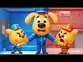 Download Lagu Cardboard World | Learn Occupations | Fun Adventure | Kids Cartoon | Sheriff Labrador