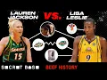 Lauren Jackson ripping Lisa Leslie s hair out heated up a decade-long beef Was it intentional