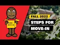 Steps for Move-In 2022