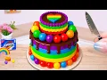 Download Lagu Mesmerizing Rainbow Chocolate Cake 🌈🍭 Best Cake Art Trend You Should Try 💗 The Cake Corner