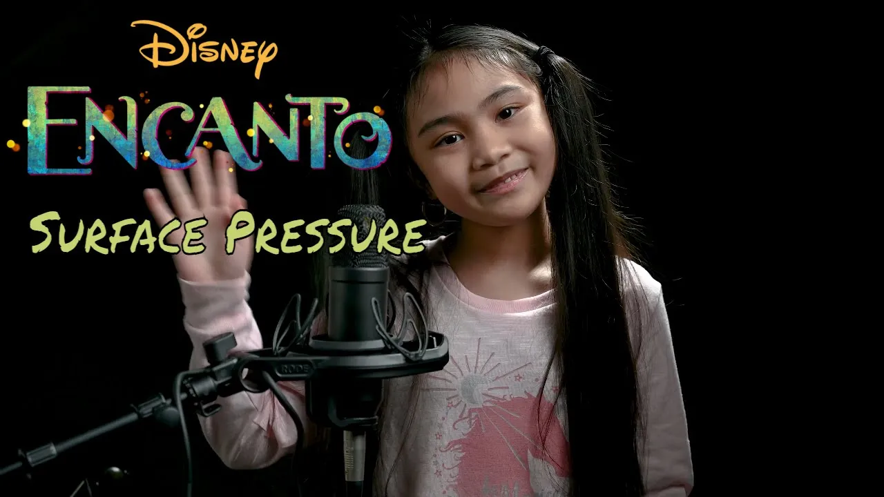 Jessica Darrow - Surface Pressure - Encanto (Cover by 8 Year old Edree) Luisa Madrigal Song Jessica Darrow - Surface Pressure - Encanto (Cover by 8 Year old Edree) Luisa Madrigal Song