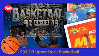 1992-93 Upper Deck Basketball Set with no inserts discussed part 1