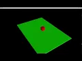 Vpython Bouncing Cube Using Springs and Masses