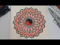 How to Draw a Mandala step-by-Step|Tutorial for Beginners