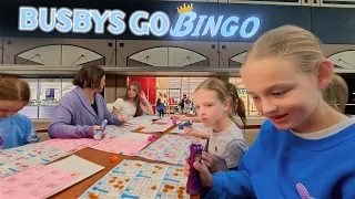 Can Kids Do this!?  Busby Bingo Night VLOG!