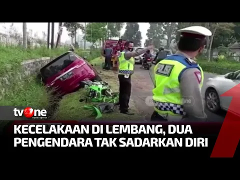 Kecelakaan Maut Terjadi di Lembang, Dua Pengendara Alami Luka Serius